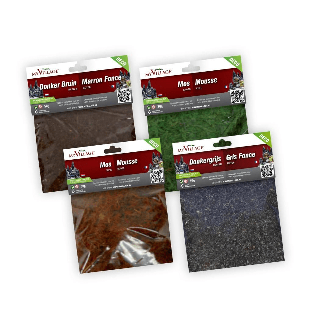 My Village Deco Mix 04 - Myd05(25G) /Myd09(15G)/ Myd10( 15G) /Myd92(25G) - Mill Race Garden Centre