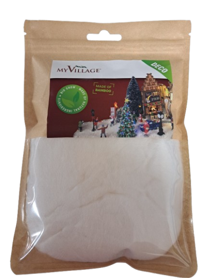 My Village Bio Snow Fluff Made Of Bamboo. Packed In A Craft Bag 20G