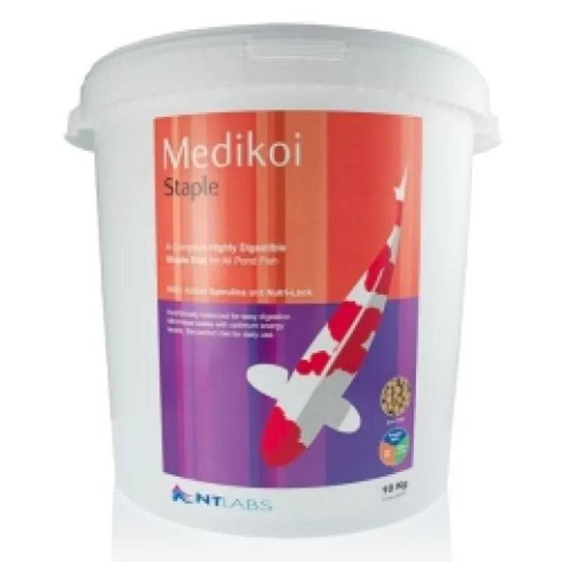 NT Labs Medikoi Staple 6mm 10kg Pond Fish Pellets - Mill Race Garden Centre