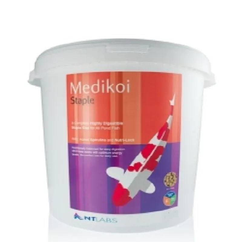 NT Labs Medikoi Staple Junior 3mm 5kg Pond Fish Pellets - Mill Race Garden Centre