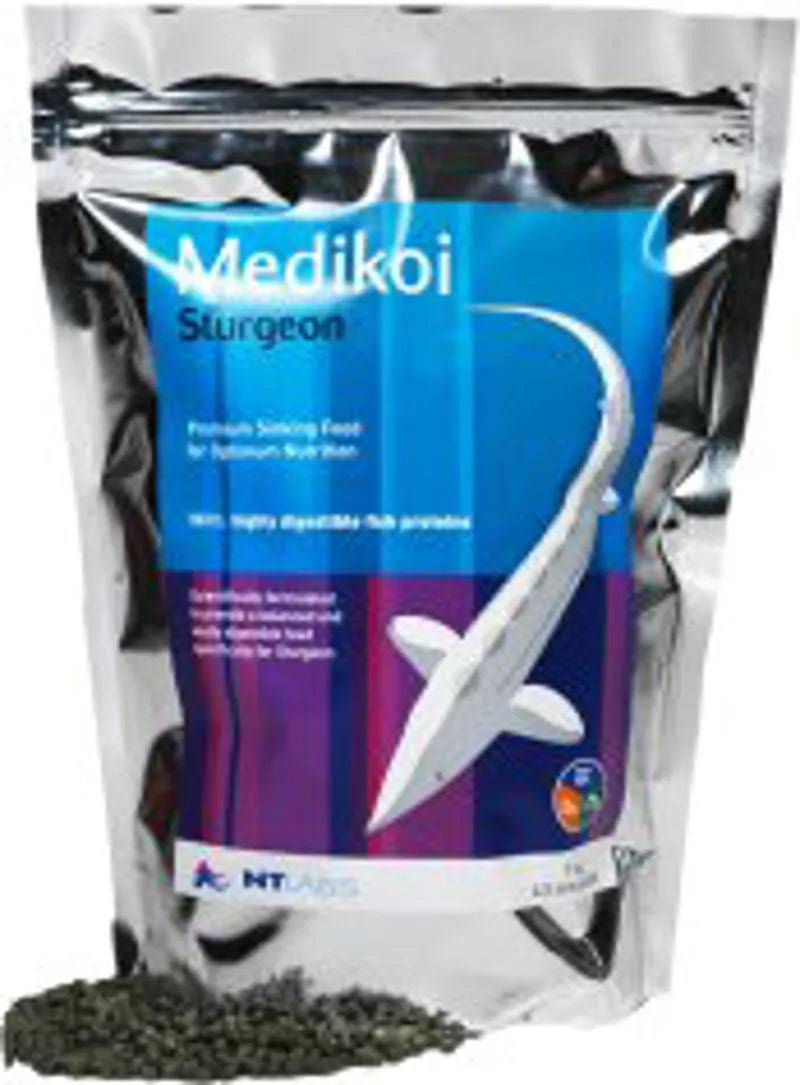 NT Labs MediKoi Sturgeon 1kg Sinking Pond Pellets - Mill Race Garden Centre