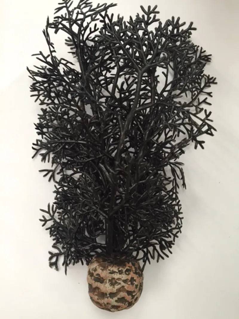 biOrb Black Sea Fan Aquarium Decoration Small | Mill Race Garden Centre - Sea Fan Aquarium Lighting