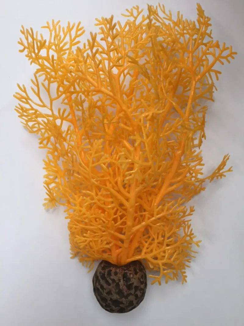 biOrb Orange Sea Fan Aquarium Decoration Small - Mill Race Garden Centre