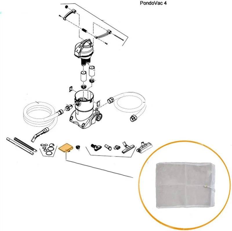 OASE PondoVac 3/4 Replacement Strainer Bag - Mill Race Garden Centre