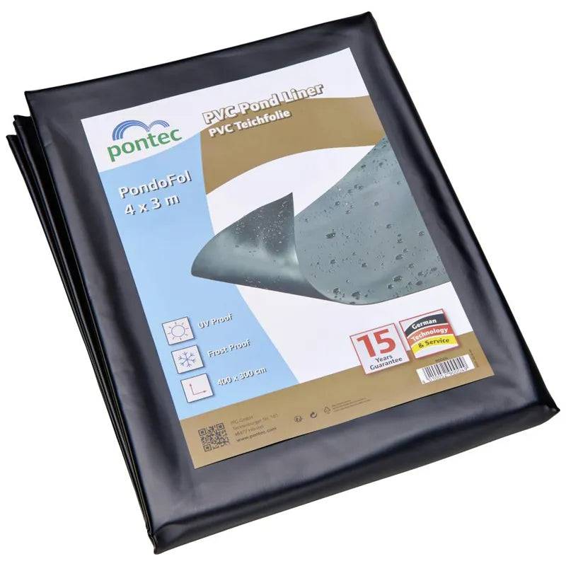 Pontec Black Pre-Packed 0.5 mm / 4 x 3 m - Mill Race Garden Centre