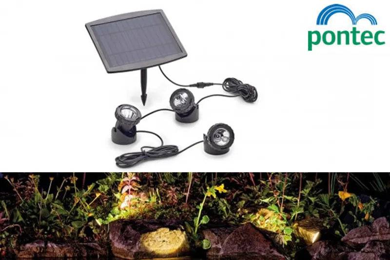 Pontec PondoSolar LED Set 3 - Mill Race Garden Centre