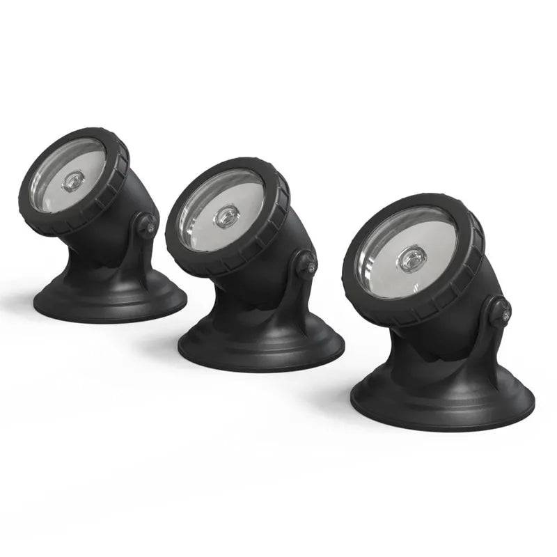 Pontec PondoStar LED Warm Pond Lights Set 3 - Mill Race Garden Centre
