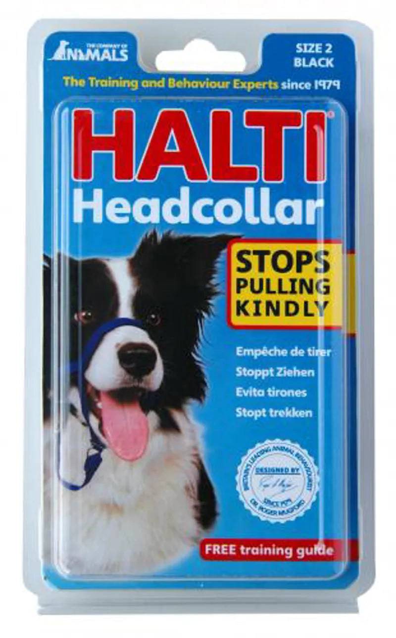 Halti Dog Headcollar Extra Small Black - Mill Race Garden Centre