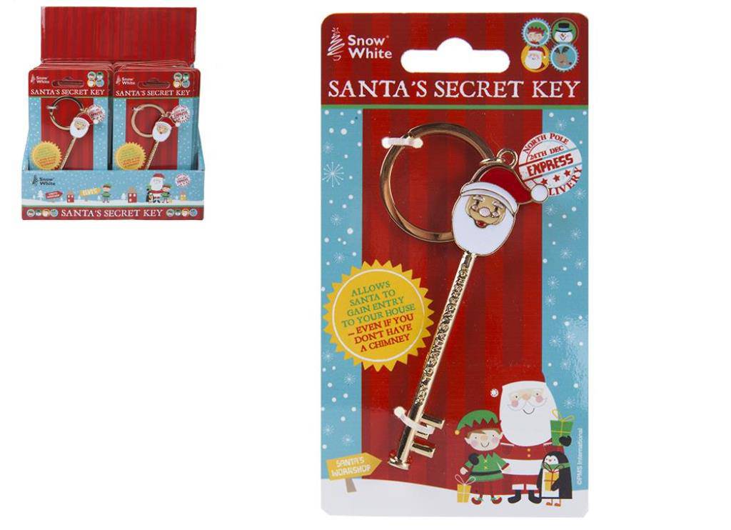 Die Cast Santa's Secret Key - Mill Race Garden Centre