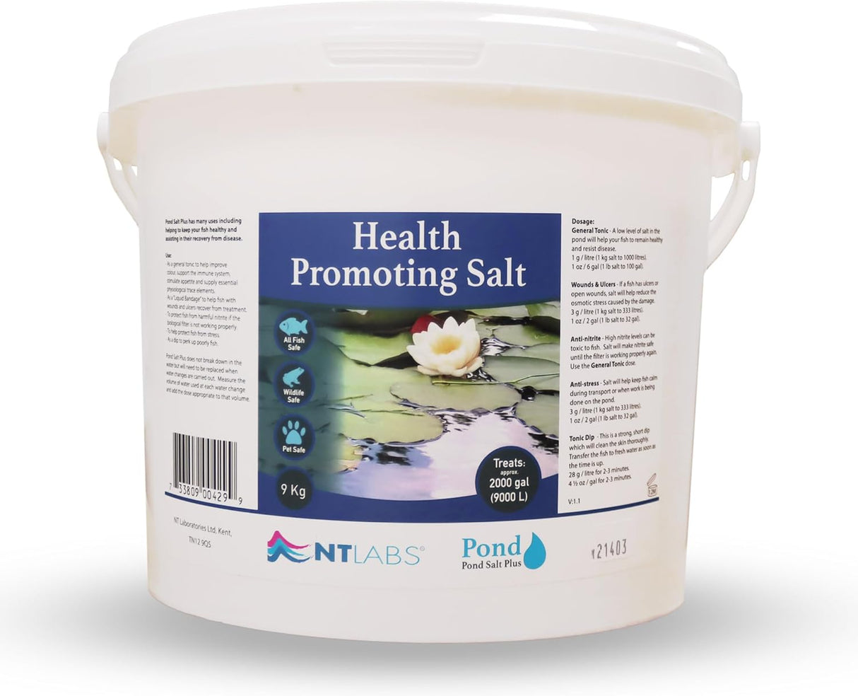 NT Labs Pond Salt Plus 9kg - Mill Race Garden Centre