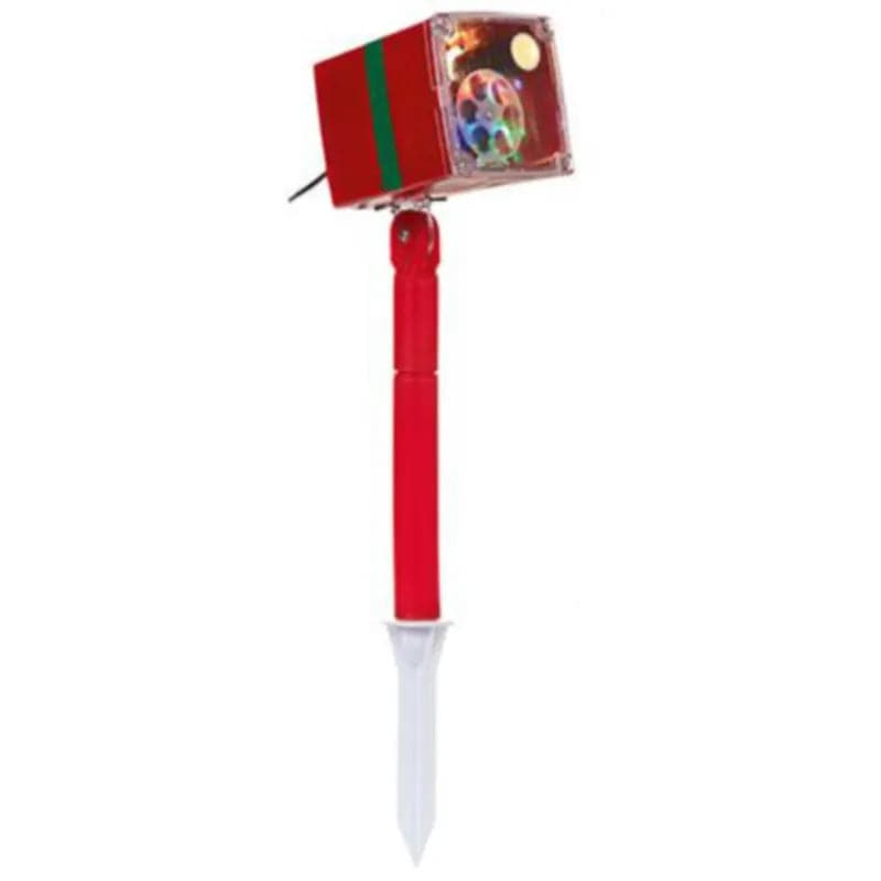 10 x 8cm Snowflake Projector with Blue-White LEDs by Premier - Mill Race Garden Centre