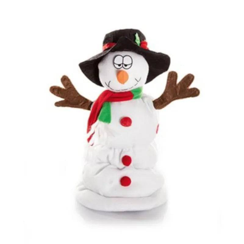 35cm Battery Operated Singing Sherbert Snowman by Premier - Mill Race Garden Centre
