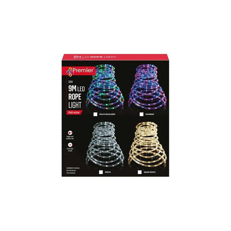 9M Multi-Action LED Rope Light - Mill Race Garden Centre
