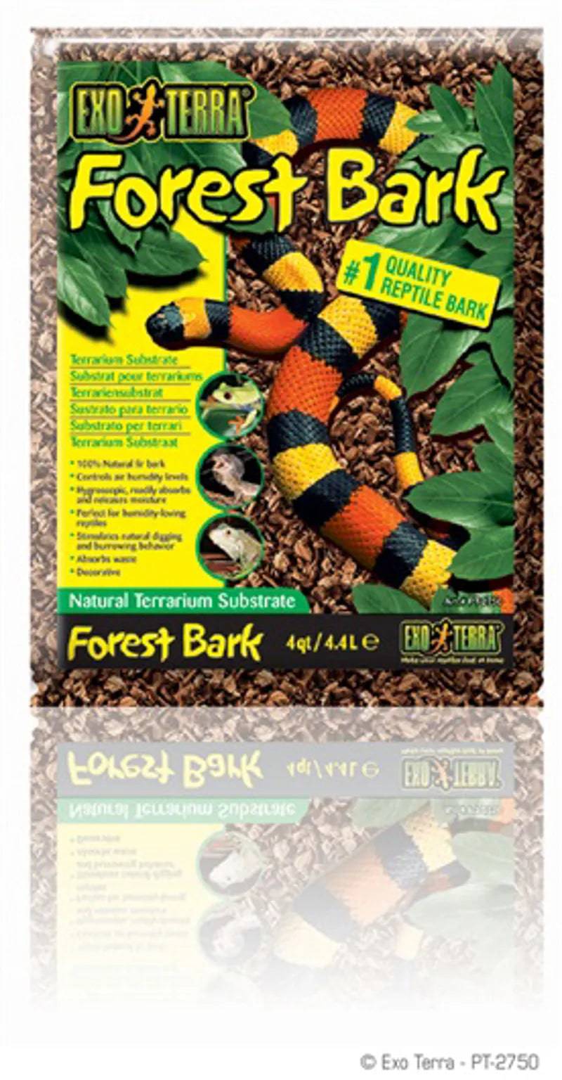 Exo Terra Reptile Substrate Forest Bark 4.4L - Mill Race Garden Centre
