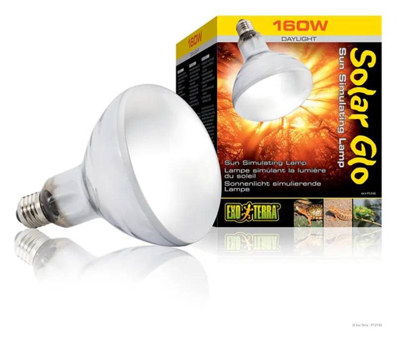Exo Terra Solar Glo Sun Lamp 160w - Mill Race Garden Centre