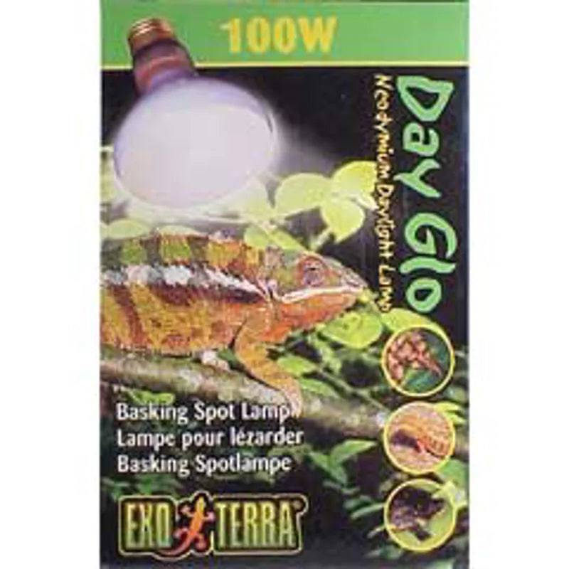 Exo Terra Sun Glo Neodymium Basking Spot Lamp R20 100W - Mill Race Garden Centre