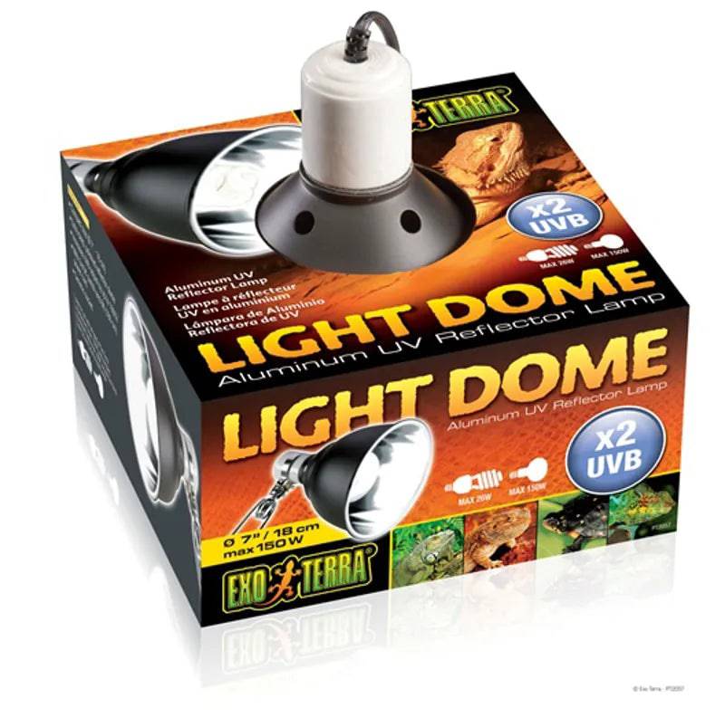 ExoTerra Light Dome Fixture 18cm - Mill Race Garden Centre