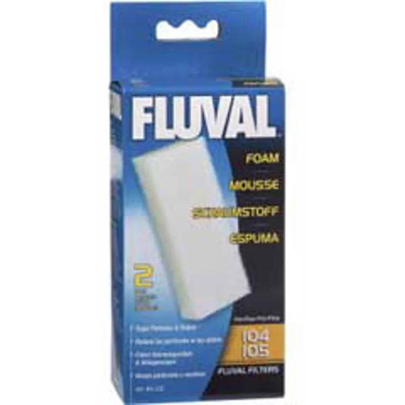 Fluval Foam Filter For 104/105 Pack of 2 A-220. - Mill Race Garden Centre