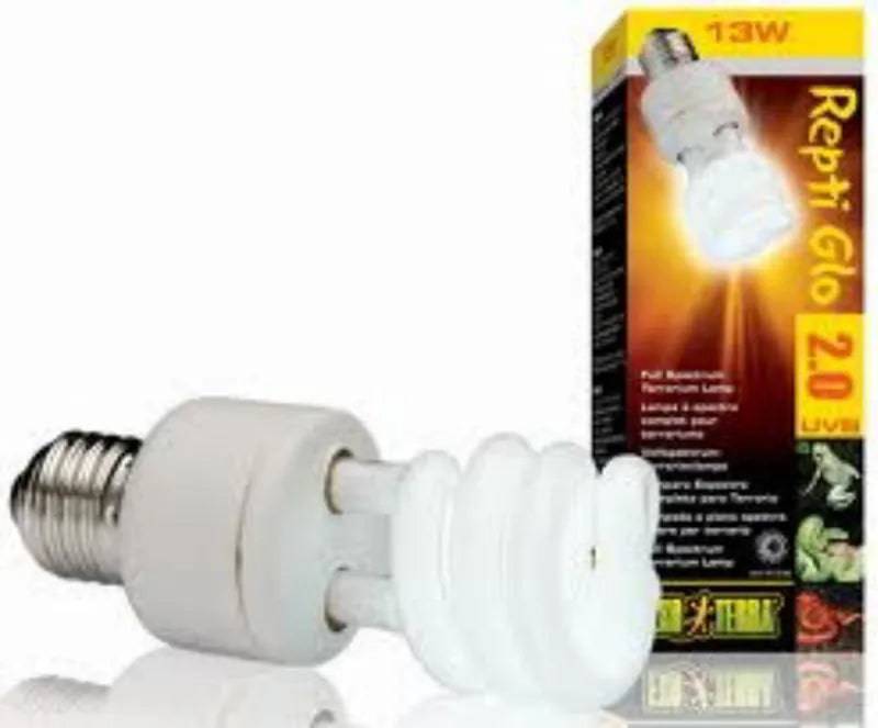 Hagen Repti Glo 2.0 13w Compact Lamp - Mill Race Garden Centre
