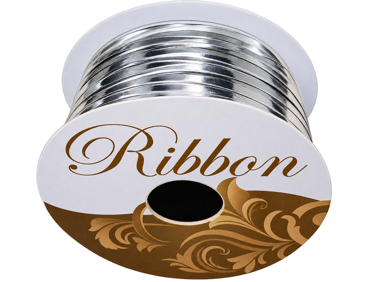 Silver Wire on Reel Ribbon