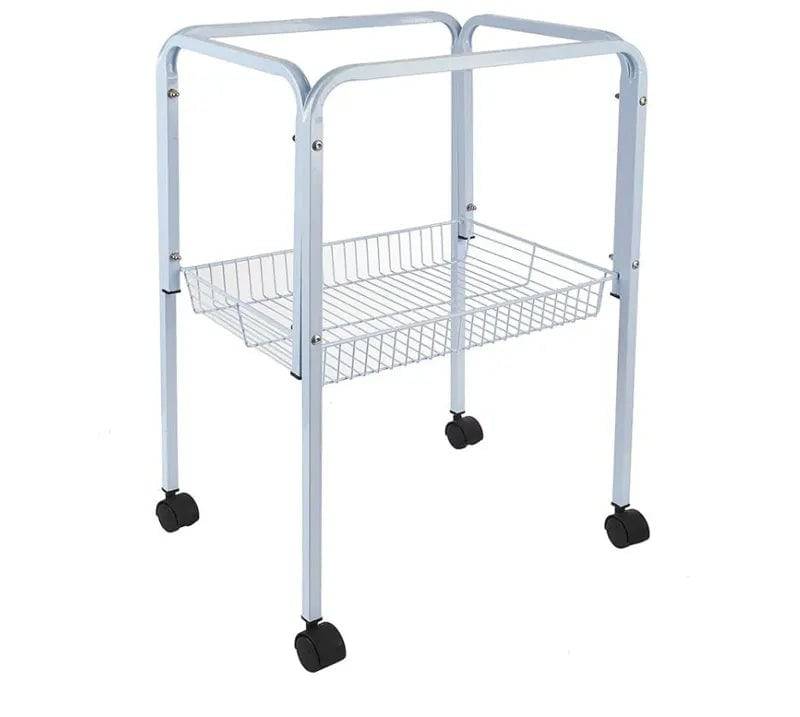 C3 Rainforest Bird Cage Stand White - Mill Race Garden Centre