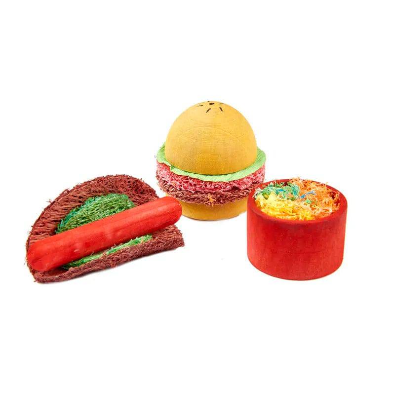 Fast Food Set Sml Animal - Mill Race Garden Centre