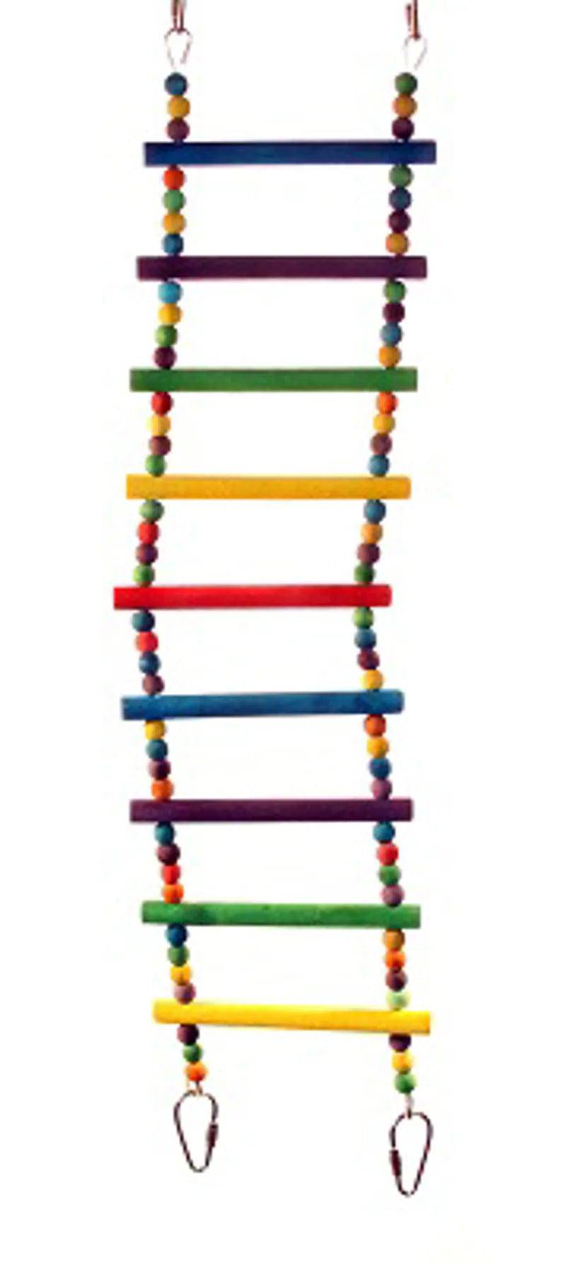Liberta Flexible Coloured Ladder Bird Toy - Mill Race Garden Centre