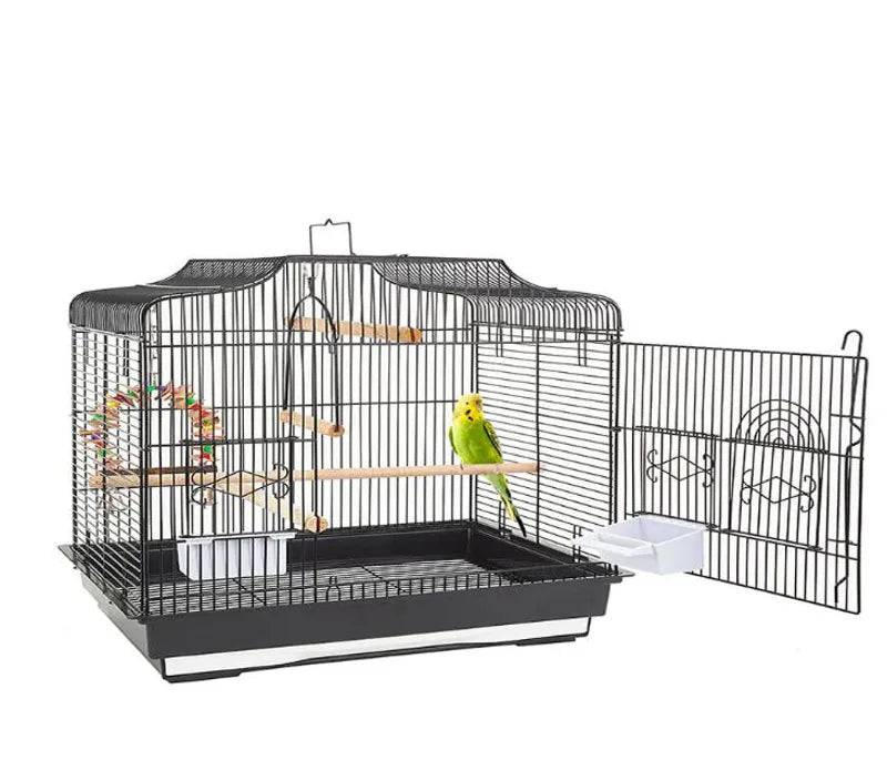 Rainforest Puerto Rica Black Bird Cage - Mill Race Garden Centre