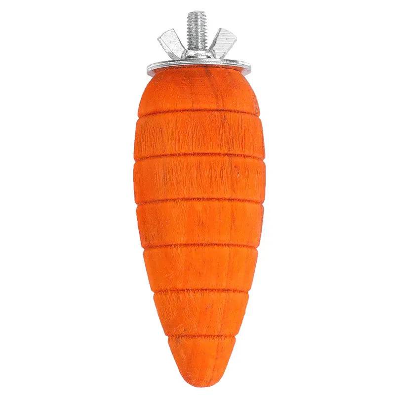 Sky Pets Wooden Carrot Gnaw - Mill Race Garden Centre