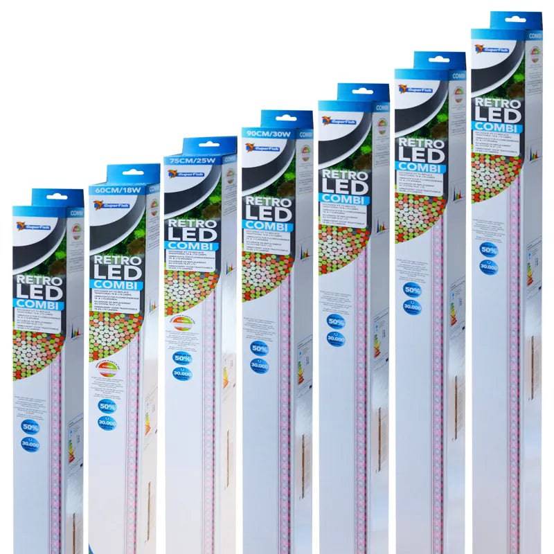 SuperFish Retro Led Combi T8 And Jt5 120Cm/36W - Mill Race Garden Centre