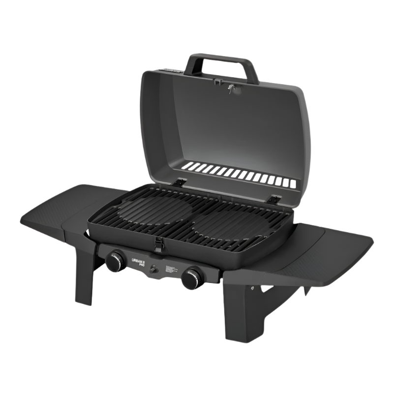 Enders Urban II Pro Gas BBQ with sleek design, multiple burners, and a spacious cooking area for outdoor grilling.