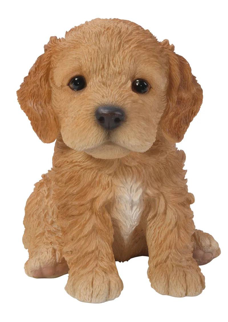 Pet Pals Brown Cockapoo Puppy Ornament by Vivid Arts - Mill Race Garden Centre