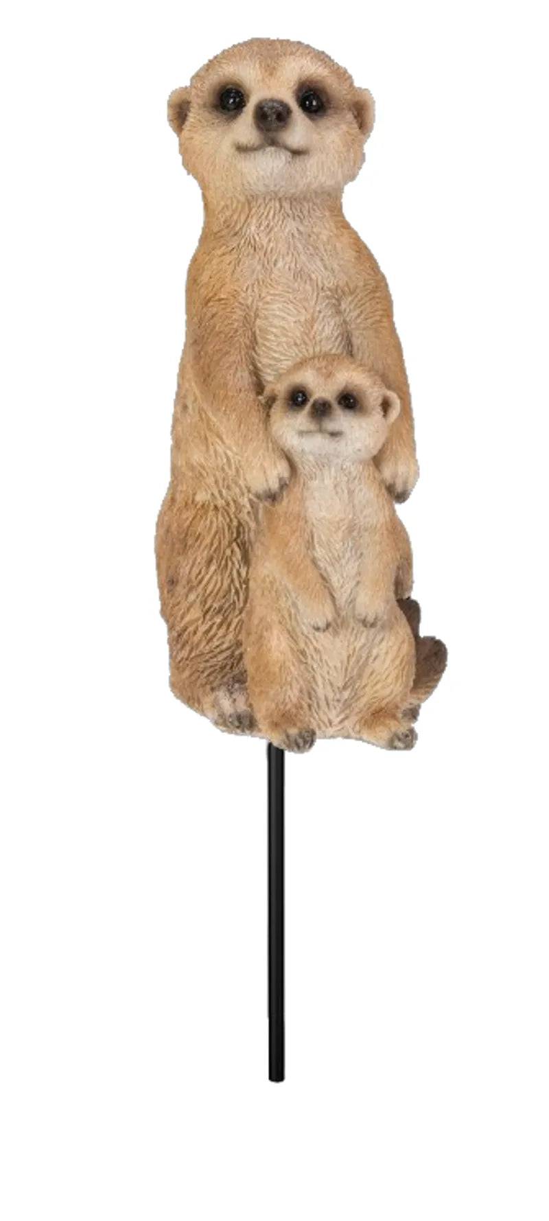 Plant Pal Mother/Baby Meerkat - Mill Race Garden Centre