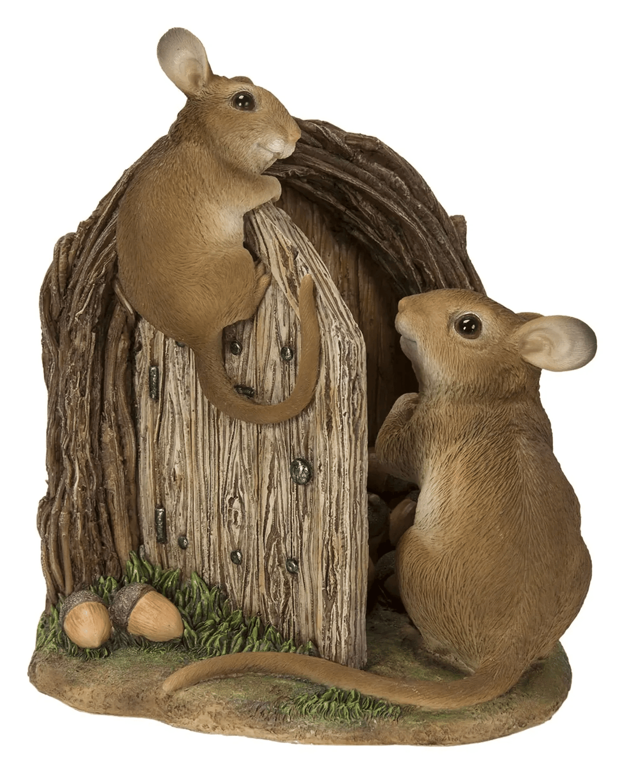 Playful Dormice Real Life Resin Ornament By Vivid Arts - Mill Race Garden Centre