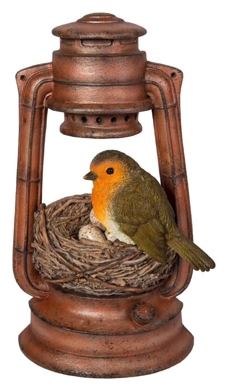 Robin Nest in Lantern D - Mill Race Garden Centre