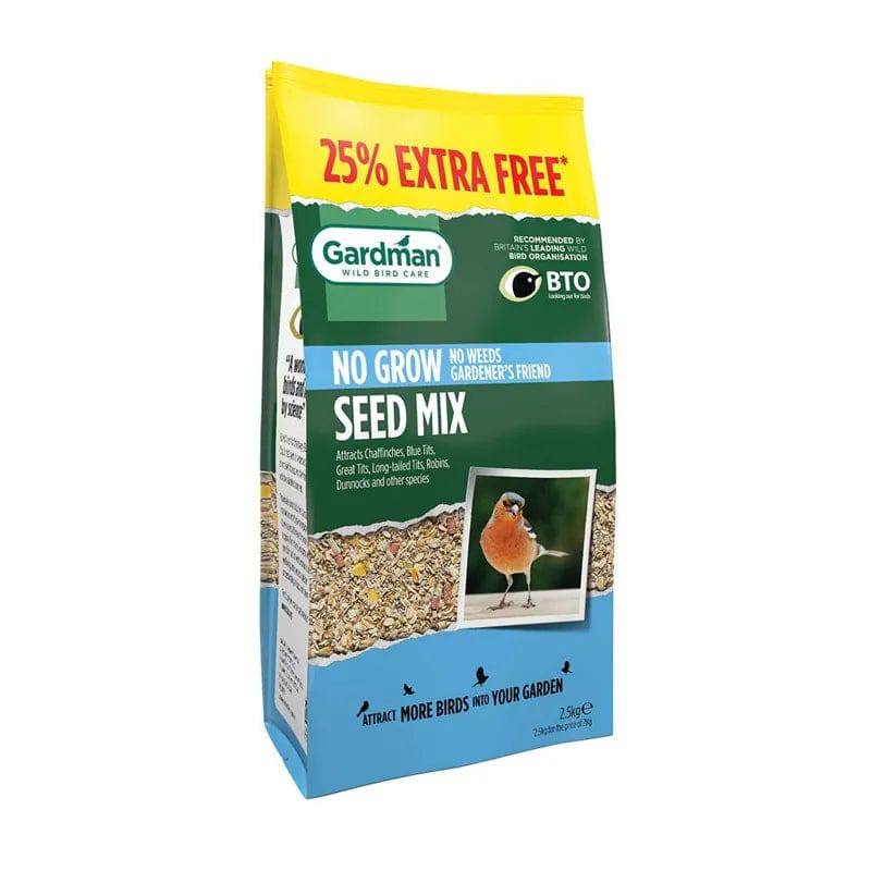 GM No Grow Seed Mix 2kg + 25 XF - Mill Race Garden Centre