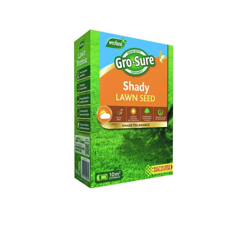 Gro-sure Shady Lawn Seed Box 10sqm - Mill Race Garden Centre