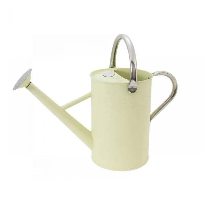 KS Metal Watering Can Vintage Cream 4.5ltr - Mill Race Garden Centre