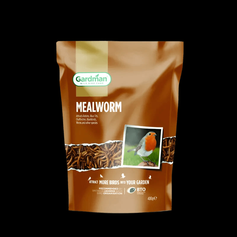 Mealworm Pouch 400g - Mill Race Garden Centre