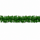 2.7m 360 Degree Green Christmas Garland – Traditional Holiday Foliage