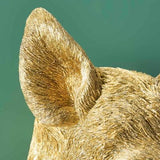 WERNS® Wild Boar / Pig Willy Gold Wall Lamp