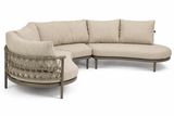 4 Seasons Outdoor Piacenza Terre Corner Sofa Set