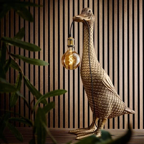 WERNS® Ducky Gold Floor Lamp