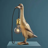 WERNS® Son Of A Duck Gold Table Lamp