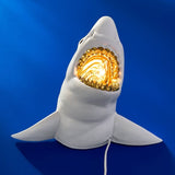 WERNS® Sharky Shark White/Gold Wall Lamp