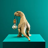 WERNS® Dinosaur Rexy Gold Table lamp