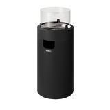 Nova LED Medium Black/Silver Patio Heater By Enders