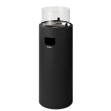 Nova LED Large Black/Silver Patio Heater By Enders