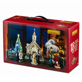 Small Town Church Set Incl. Adaptor 550 Ma (White) Lemax Christmas Village House Set - Mill Race Garden Centre