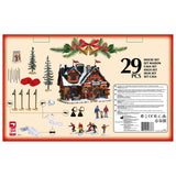 Apres-Ski Lodge Set, Incl. Adaptor 74254, 550 Ma (White) Lemax Christmas Village House Set - Mill Race Garden Centre